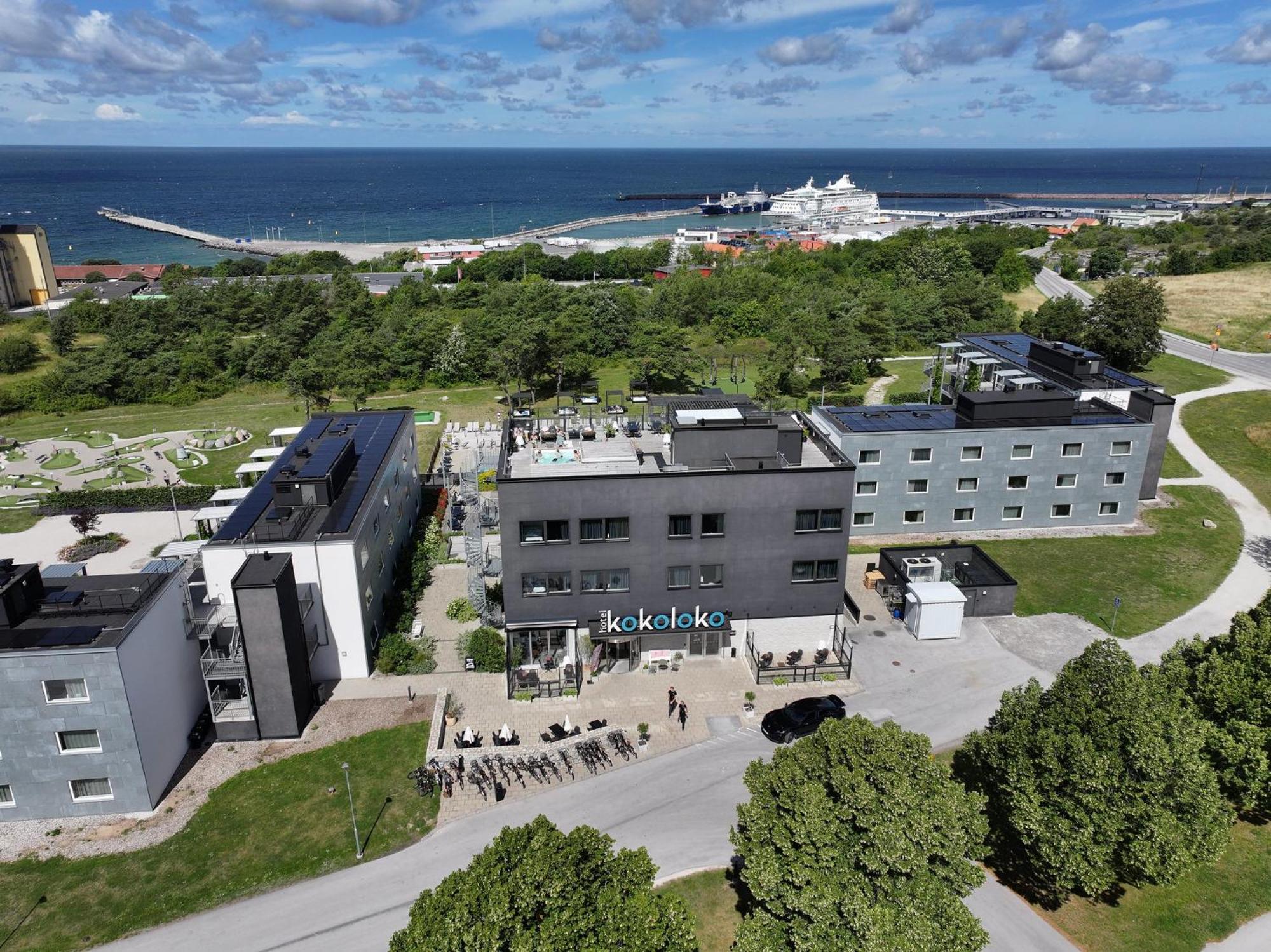 First Hotel Kokoloko Visby Esterno foto